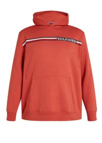 Big & Tall Sizes - Tommy Hilfiger - Soft hoodie with label stripes - 3XL
