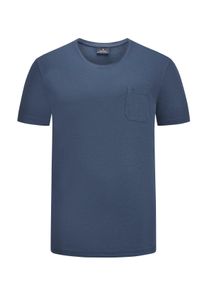 Big & Tall Sizes - Ragman - Soft knit T-shirt with Micropima cotton and breast pocket - 3XL