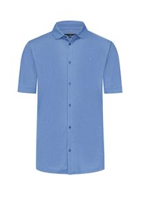 Big & Tall Sizes - Ragman - Short-sleeved shirt in soft knit fabric, Modern Fit - 3XL