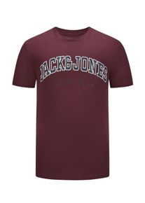 Jack & Jones Duże Rozmiary - Jack & Jones - T-shirt z gumowanym napisem z marką - 3XL