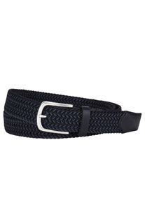 Tom Rusborg OF COPENHAGEN Big & Tall Sizes - Tom Rusborg - Elastic braided belt with leather details - 115