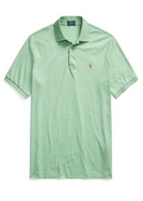 Grote Maten - Polo Ralph Lauren - Zacht jersey poloshirt met kleurrijk poloruiter-borduursel - 5XL
