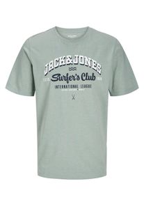 Jack & Jones Duże Rozmiary - Jack & Jones - T-shirt z nadrukiem z przodu - 4XL