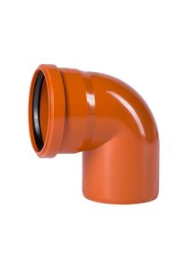 Viemärikulma DN 110, 87 asteen PVC-kulma viemäriin