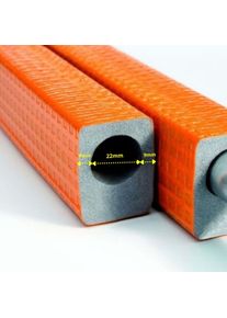 NMC Eristetty kupariputki 2m, &Oslash; 22 mm, 9 mm Eristys, joustava kupariputki