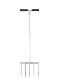 Aerator Gazon Manual cu Furcă din Oțel, Afânare Profundă