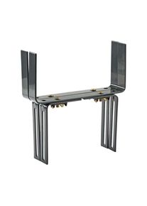 Suport Jardiniere Balcon, Tip H, Reglabil, Antracit