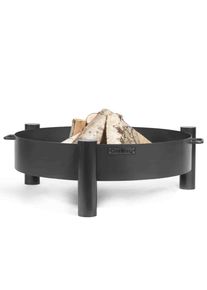 Brasero de Jardin HAITI 60cm en Acier Naturel Fabriqué à la Main