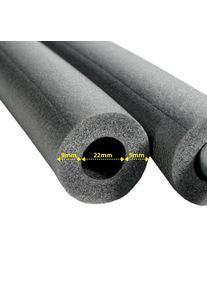 NMC Gaine Isolante Thermique 22mm pour Tuyaux de Chauffage et Sanitaires