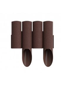 cellfast Bordure de Jardin, Palisade, Délimitation, Marron, 2,30 m