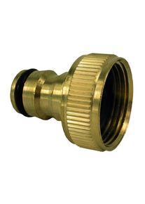 Boni-Shop® Raccord Robinet Laiton 3/4 Pouce Système d'Encliquetage Jardin