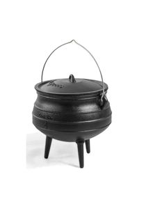 Marmite Africaine en Fonte 6L pour Cuisine au Feu de Bois