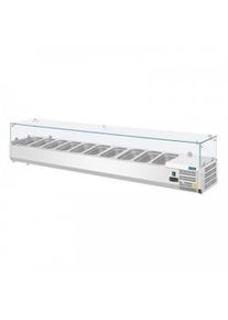 Vitrina refrigerada de mostrador Polar Serie G para 9 unidades Gn1/3