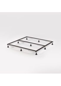 Blumtech DR1 Cadre de montage de receveur de douche L: 80 l: 70-80 cm, adaptable et ajustable en hauteur, BTCB62+BTLB81,