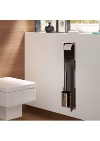 Emco Asis Module WC, avec porte-brosse et brosse WC, avec support de papier toilette, 974027940,