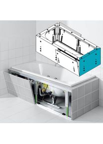 Kaldewei MULTIVERSO Système d'habillage pour baignoires balnéo rectangulaires, élément latéral, 550000080000,