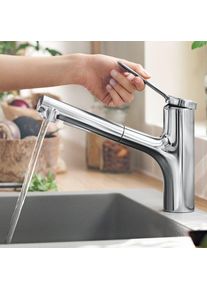 Hansgrohe Zesis M33 Mitigeur de cuisine, avec sBox lite, 74803000,