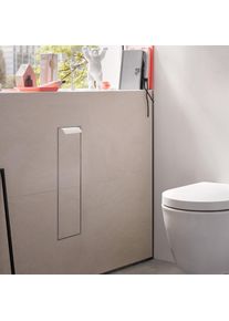 Emco Asis Plus Module WC, avec porte-brosse et brosse WC, avec support de papier toilette, 975611012,