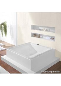 Hoesch ERGO Baignoire balnéo en îlot, carré/rectangulaire, 6444S.010305550,