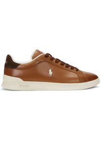 Grote Maten - Polo Ralph Lauren - Sneakers van glad leer met poloruiter-borduursel - 16