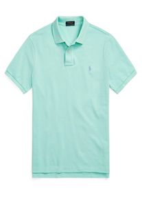 Grote Maten - Polo Ralph Lauren - Poloshirt in gewassen denimlook - 4XL