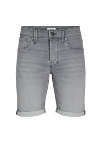 Jack & Jones Grote Maten - Jack & Jones - Stretch jeansshort met vastgenaaide omslag