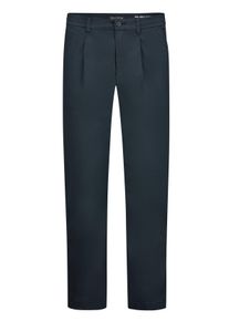Marc O'Polo Grote Maten - Marc O'Polo - Lichte chino met stretch en plooien in de taille, tapered fit - 42/32