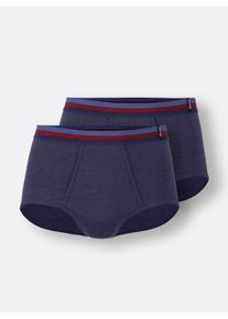 Herren Slip in marine ,Größe 6, Witt, 75% Baumwolle, 25% Polyester