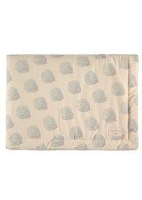 Kinderdecke &ldquo;Laponia Blue Gatsby / Cream&rdquo; 100x140 cm - nobodinoz