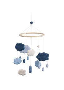 Babymobile "Clouds Denim Blue" aus Filz - Sebra