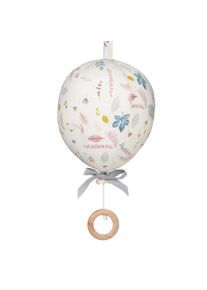 Cam Cam Copenhagen - Baby-Mobile &ldquo;Balloon Pressed Leaves Rose&ldquo; mit Musik