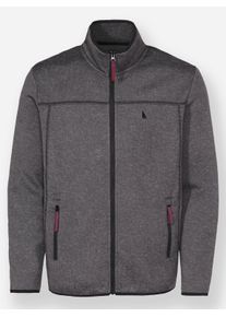 Catamaran Heren Fleecevest in antraciet gemêleerd ,maat 44/46, Witt, 100% Polyester