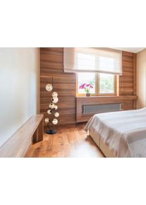 Globo Tuberius Stehleuchte LED Schwarz, 9-flammig