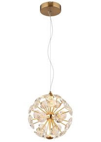 Globo Virina Hanglamp LED Goud, 1-licht