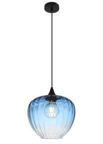 Globo Sander H&auml;ngeleuchte Schwarz, 1-flammig