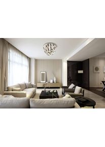 Globo lighting Karilion ceiling light LED chrome, 1-light source