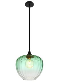 Globo Sander Hanglamp Zwart, 1-licht