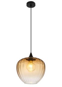 Globo Sander H&auml;ngeleuchte Schwarz, 1-flammig