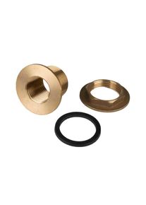 Tank + Regentonnen Durchf&uuml;hrung gerade AG 1"x IG3/4"