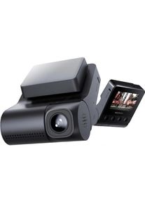 DDPAI Videorecorder Z40 Dual + R&uuml;ckfahrkamera, Aufl&ouml;sung 2592x1944, schwarz, Dashcam, Schwarz