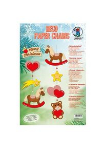 Magni Deko Papier Ketten Schaukelpferd