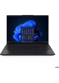 Lenovo ThinkPad L16 Gen 2 (AMD) (16", 32 GB, 1000 GB, DE), Notebook, Schwarz