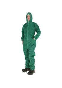 Kerbl, Vollschutz-Arbeitsbekleidung, PP Einweg Overall grün Gr. XXL (XXL)