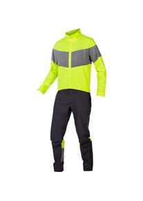 ENDURA, Herren, Velojacke, Urban Luminite Wasserdichter Einteiler (XS), Gelb, XS