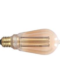 Nordlux, Leuchtmittel, LED Lampe Filament Deco Retro E27 dimmbar 3,5W 1800K extra-warmweiss Gold 2080082758 (E27, 3.50 W, 120 lm, 1 x, G)