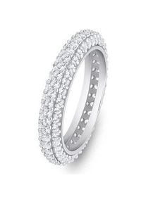 Brilio, Ring, Silver - Sparkling silver ring with clear zircons RI093W - Circuit: 52 mm, (52)