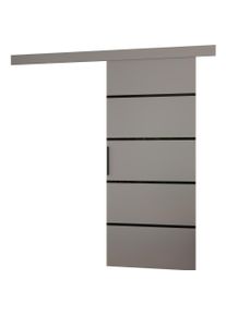 ADRK Furniture, Kleiderschrank, Schiebetüren MUSCHU 96 (96 x 205 cm)