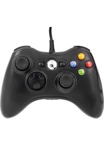 Aptel KX13 (PC, Xbox 360), Gaming Controller, Schwarz