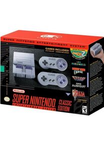 Nintendo Super Entertainment System (Classic Edition), Spielkonsole, Grau