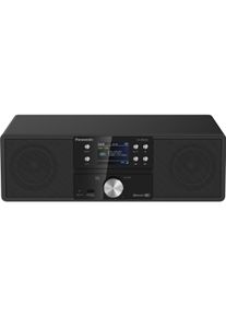 Panasonic SC-DM202 (Bluetooth, CD Player, 2x 12 W), Stereoanlage, Schwarz